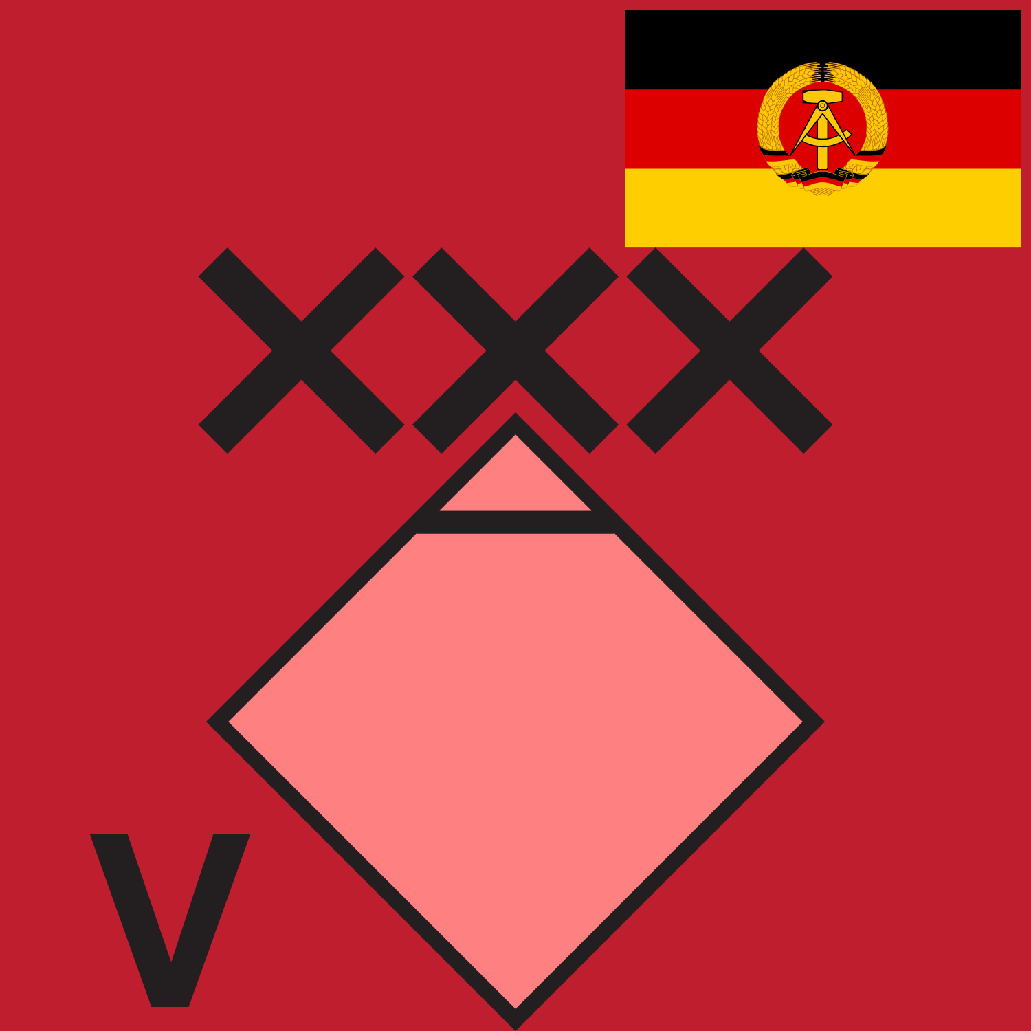 RED GDR V CPS 1989